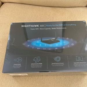 New sealed in box NetGear WiFi6 router